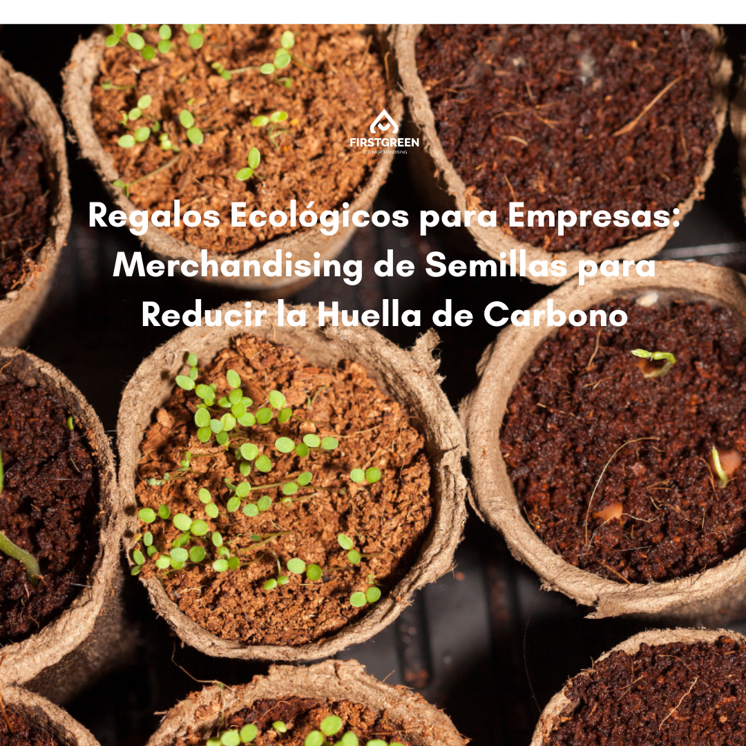 Regalos Ecológicos para Empresas: Merchandising de Semillas para Reducir la Huella de Carbono