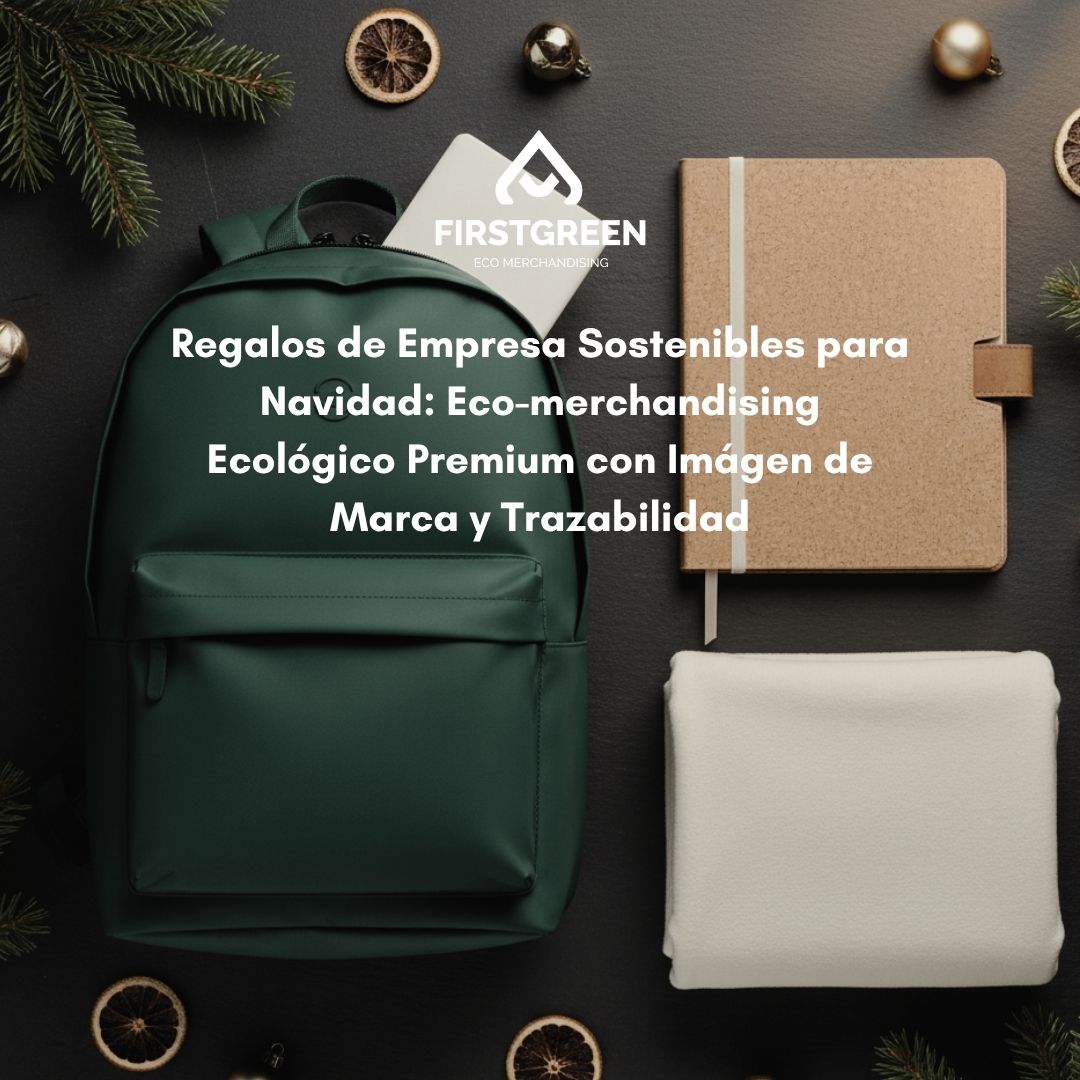Regalos de Empresa Sostenibles para Navidad Eco-merchandising Ecológico