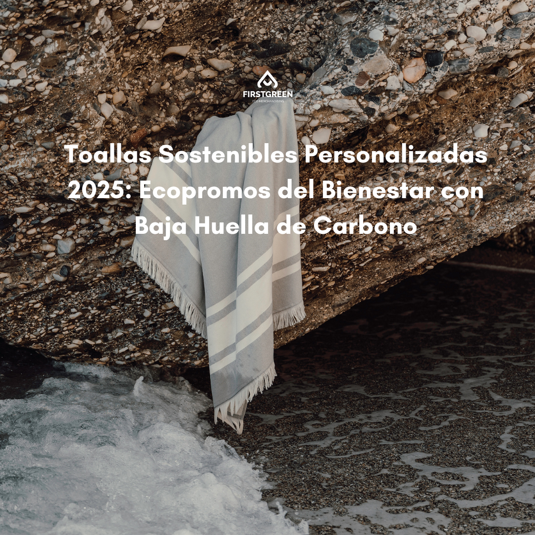 Toallas Sostenibles Personalizadas 2025: Ecopromos  del Bienestar con Baja Huella de Carbono