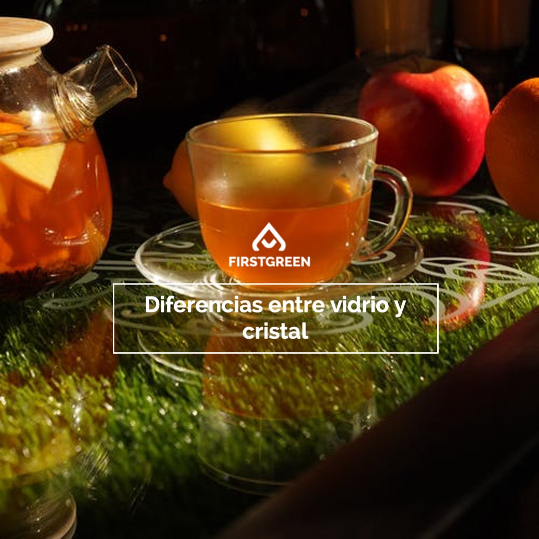 Qué diferencia al vidrio del cristal