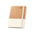 Quental A5 Personalised Cork and Linen Ecological Diary 2025 - Day Page