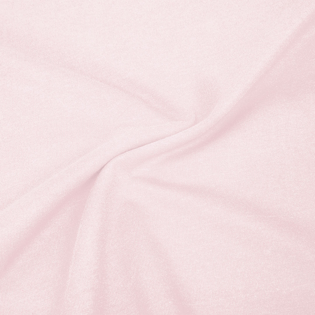 Tejido algodón ring spun single jersey en camiseta promocional femenina