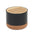 Ecological Speaker Made of Recycled Aluminum with Cork and Bamboo Details to Personalize Rumba 3W