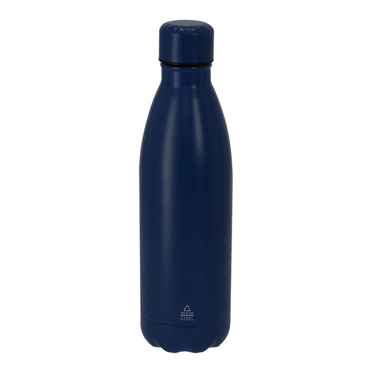 Bidón térmico marino 500 ml de acero reciclado para merchandising corporativo sostenible