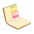 Visioncork Eco-Friendly Sticky Note Pad with Cork Covers for Customizing