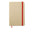 Bloc Sostenible con Tapas Rígidas de Cartón Reciclado con 96 Hojas de Papel Reciclado Liso Evernote A6
