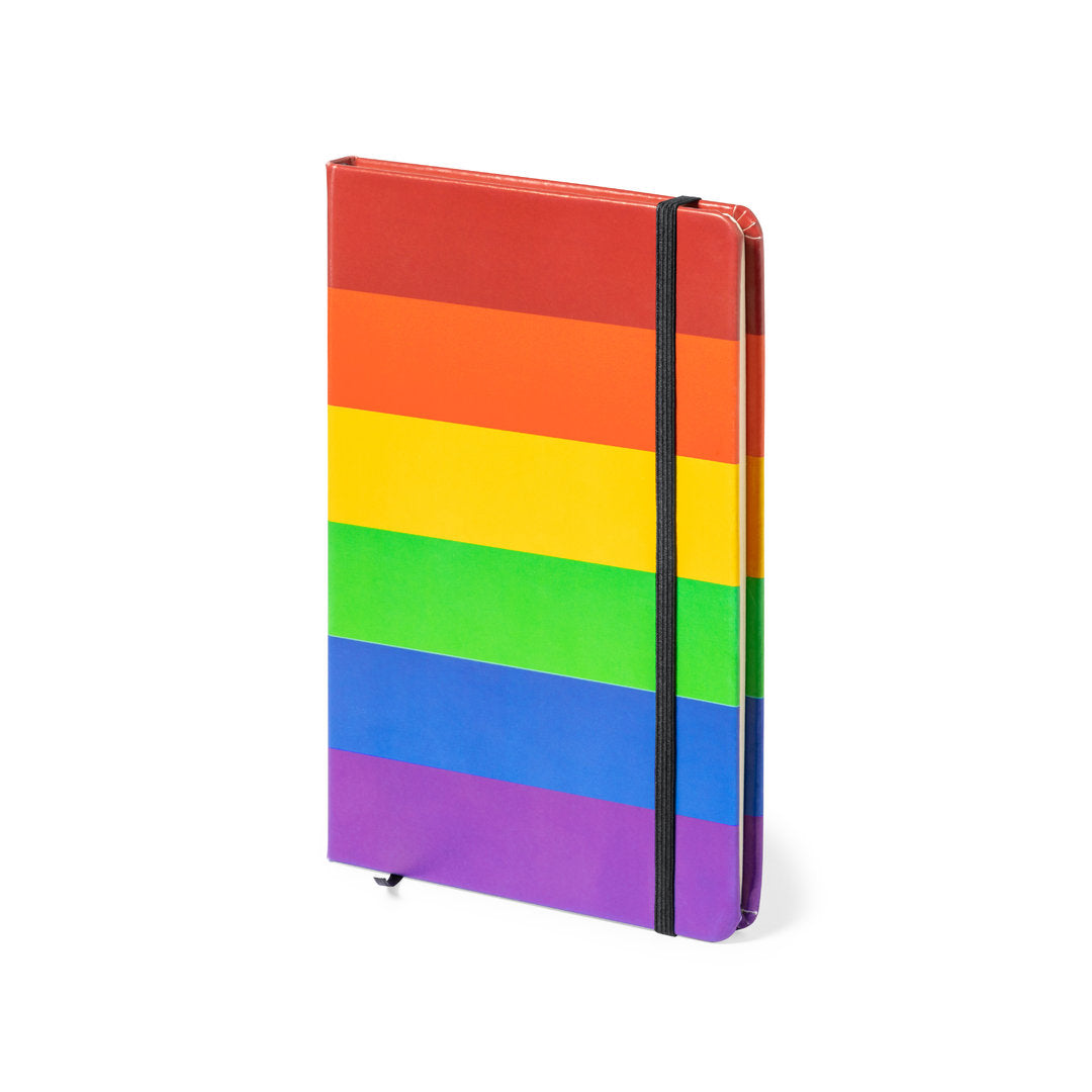 Bloc de Notas Sostenible de Polipiel Color Rainbow para Personalizar Locomix A5