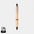 Sustainable Bamboo Pen for Customization Special Laser "Nash"