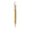 Bolígrafo con Soporte para Smartphone Ecológico de Caña de Trigo  y Bambú para Personalizar con Tinta Azul y Distintivo ECO Zonta