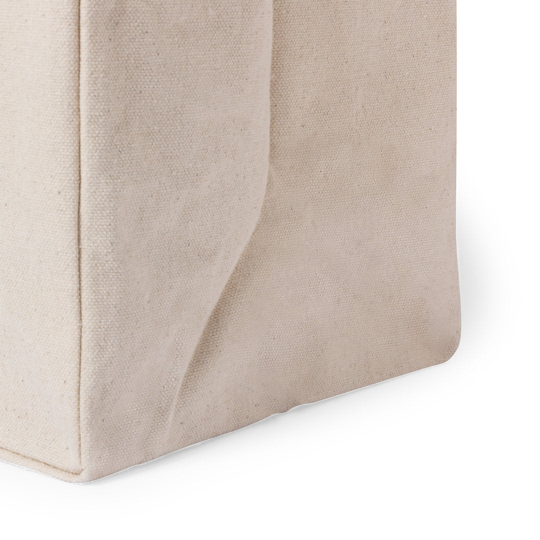 Lote De 10 Bolsas De Algodón Con Asas Largas - Ideales Para Compras, Regalos O Publicidad | Color Negro