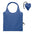 Bolsa Plegable Ecológica de Algodón Reciclado Preconsumo y RPET en Amplia Gama de Colores con Distintivo ECO Para Personalizar Especial Comercio Carrie Colour - 140 gr/m²