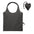 Bolsa Plegable Ecológica de Algodón Reciclado Preconsumo y RPET en Amplia Gama de Colores con Distintivo ECO Para Personalizar Especial Comercio Carrie Colour - 140 gr/m²