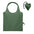Bolsa Plegable Ecológica de Algodón Reciclado Preconsumo y RPET en Amplia Gama de Colores con Distintivo ECO Para Personalizar Especial Comercio Carrie Colour - 140 gr/m²