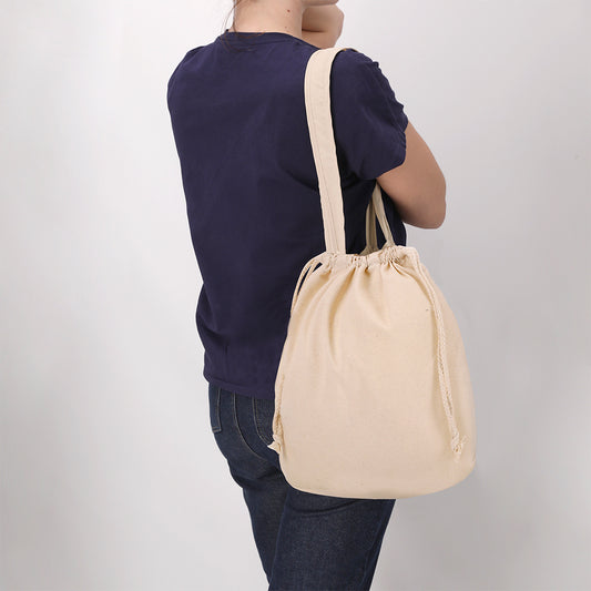 Bolsa Panthus con cuerdas ajustables para merchandising ecológico