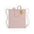 Bolsa Mochila Ecológica Algodón Reciclado 140 gr/m² Personalizable con Autocierre de Cuerdas con Distintivo ECO Especial Eventos y Ferias Fenin