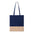 Sustainable Cotton and Jute Shopping Bag to Personalise with Long Handles Suelva - 8KG Resistance