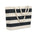 Bolsa de Playa Sostenible de 100% Algodón 220gr/m² de Diseño a Rayas para Personalizar con Asas de Cuerda Heaven Stripe
