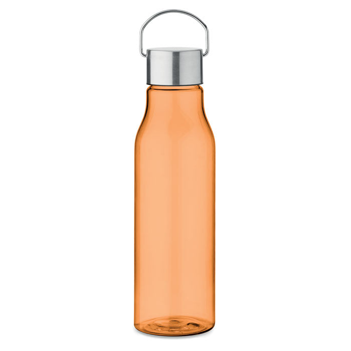 Botella Ecológica de rPET Reciclado y Tapón de Acero Inoxidable con Asa para Personalizar en Vivos Colores Vernal - 600 ml