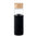 Botella Sostenible de Vidrio con Tapa de Bambú con Función de Soporte para Smarphone Tinaroo- 600ml