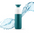 Dopper Insulated - Botella Térmica de Doble Pared Acero Inoxidable Reciclado con Vaso Incorporado Para Personalizar - 580ml