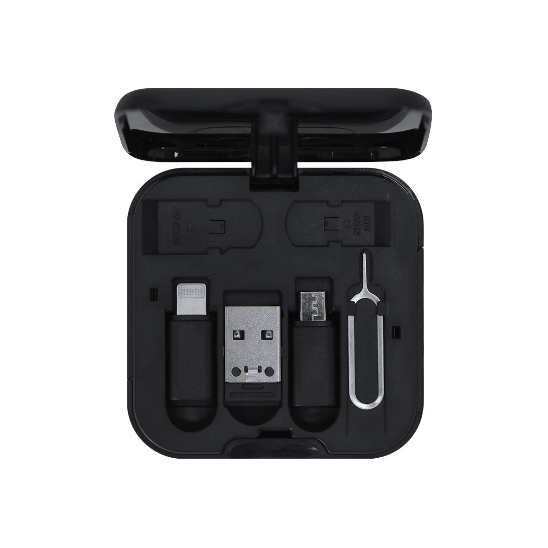 Set cables cargadores reciclado personalizado 