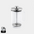 Cafetera Sostenible de Vidrio de Borosilicato y Acero Inox Personalizable Especial Regalo PromocionalJenson - 600ml