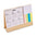 Calendario de Sobremesa Sostenible de Cartón FSC® para Personalizar Diseño 4 Años con Notas Adhesivas y Bloc Calendoo