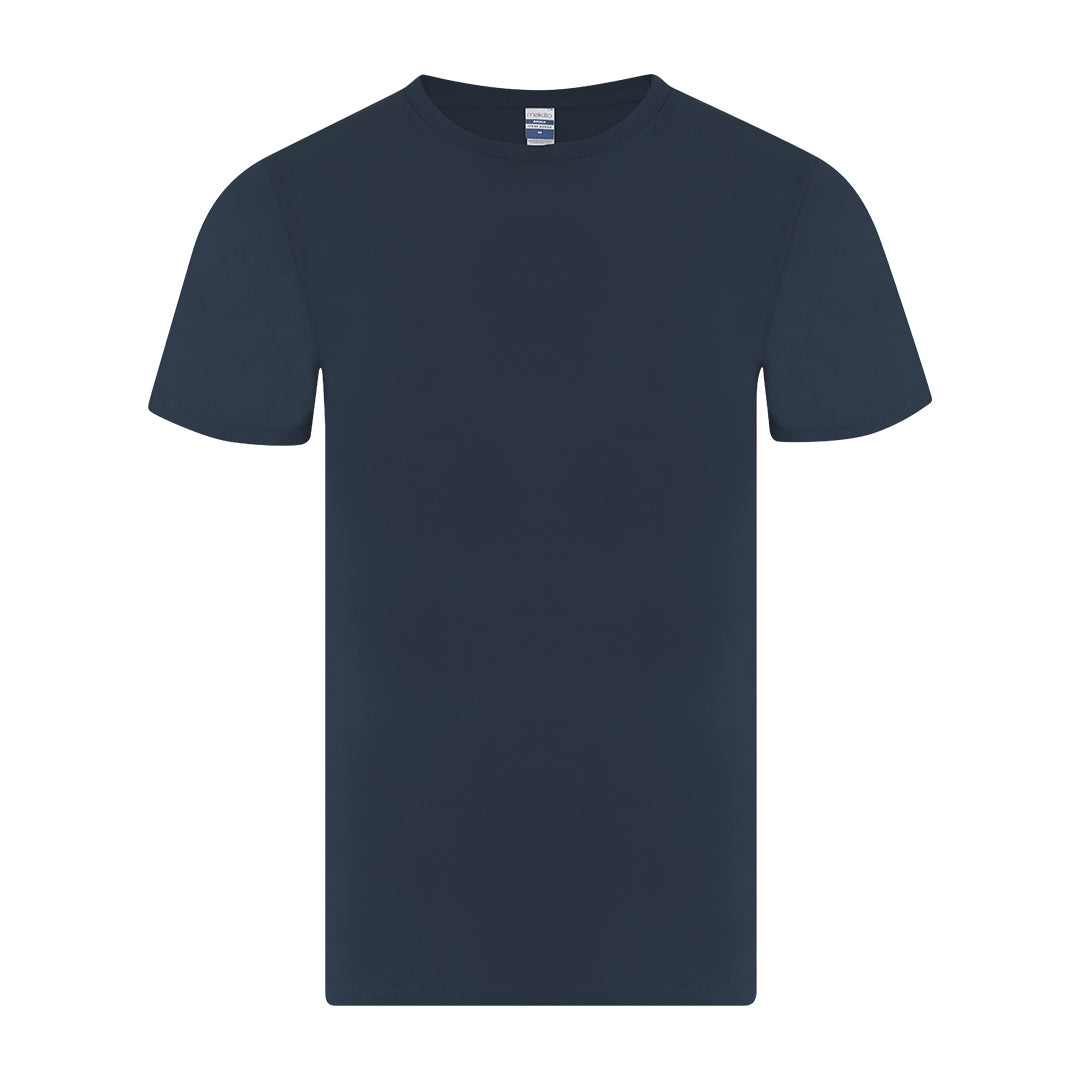 Camiseta niño marino algodón 150 g para uniforme colegio