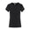 Camiseta negra mujer 100% algodón para merchandising empresarial