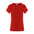 Camiseta roja mujer algodón 150 g para eventos corporativos