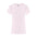 Camiseta rosa mujer ring spun para uniformidad promocional