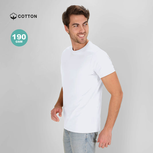 Camiseta unisex de algodón 190 g/m² personalizada como regalo promocional para empresas