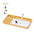 Cargador Inalámbrico Organizador Sostenible de Bambú Personalizable con Bandeja Multifunción y Pizarra Incluida Lautrec