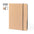 Carpeta Portadocumentos Ecológica de Corcho con Bloc de Notas,Elástico para Bolígrafo, y 4 Tarjeteros para Personalizar Ohara-A4