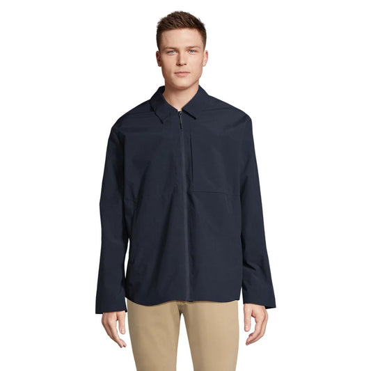 Cazadora técnica sostenible para ropa corporativa y eventos outdoor color marino