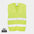 Chaleco de Seguridad Ecológico Unisex para Adultos de PET Reciclado Para Personalizar con Certificado GRS Especial Ropa Laboral