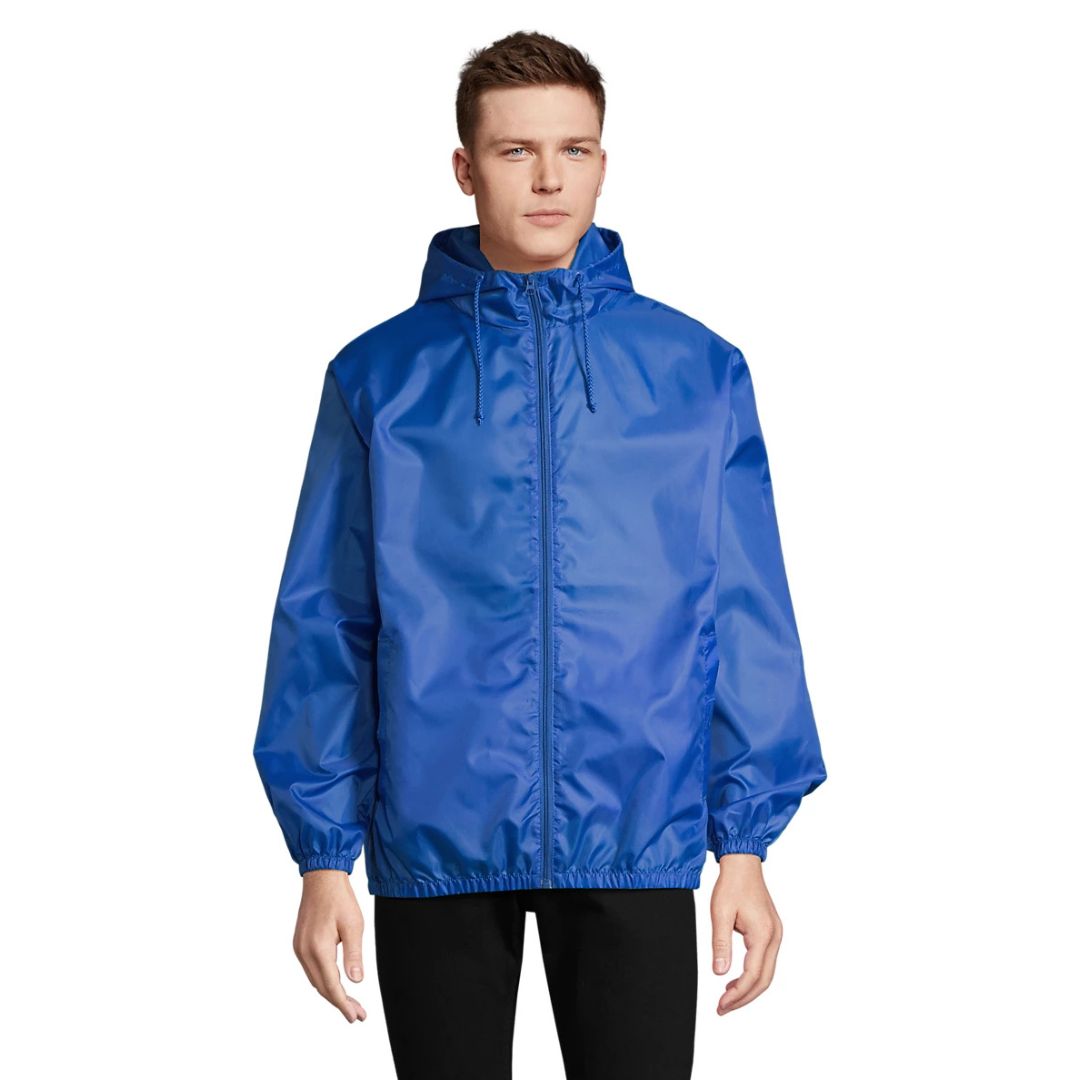 Cortavientos unisex ecológico para eventos y actividades al aire libre, regalo promocional sostenible