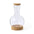 Decantador Sostenible de Cristal con con Base y Tapón de Corcho para Personalizar Especial Horecas Seirten 1,7 l
