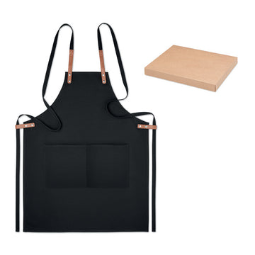 Delantal Ajustable Ecológico 100% Algodón Orgánico Canvas para Personalizar con 2 Bolsillos y Distintivo ECO Nagpur Colour