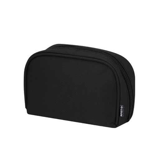 Funda de poliéster RPET con cierre de cremallera en set de viaje ecológico