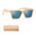 Sustainable Bamboo Sunglasses with UV400 Protection in Bamboo Case for Customizing Special Events Wanaka