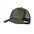 Eco-friendly Rpet Cap for Advertising with 5 Panel Design with Mesh and Adjustable Plastic Closure with ECO Pamper Badge