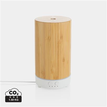 Humidificador Disfusor de Aromas Fabricado con Materialerias Reciclados y Bambú para Personalizar con Certificado RCS y FSC®