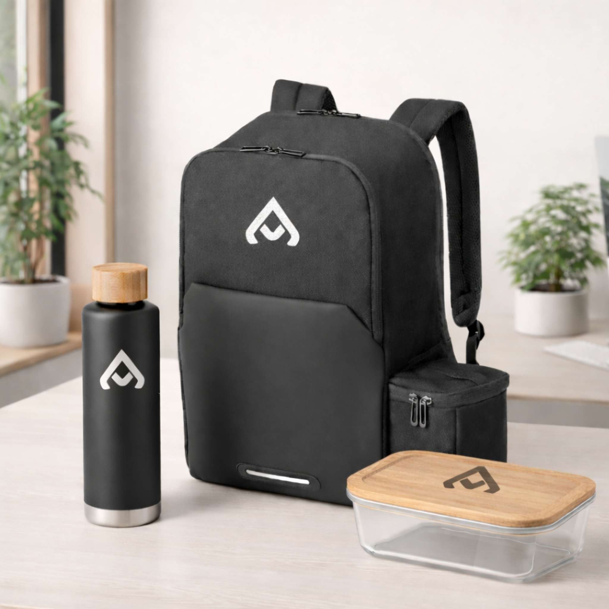 Kit de bienvenida personalizable con logo ecologico para empresas