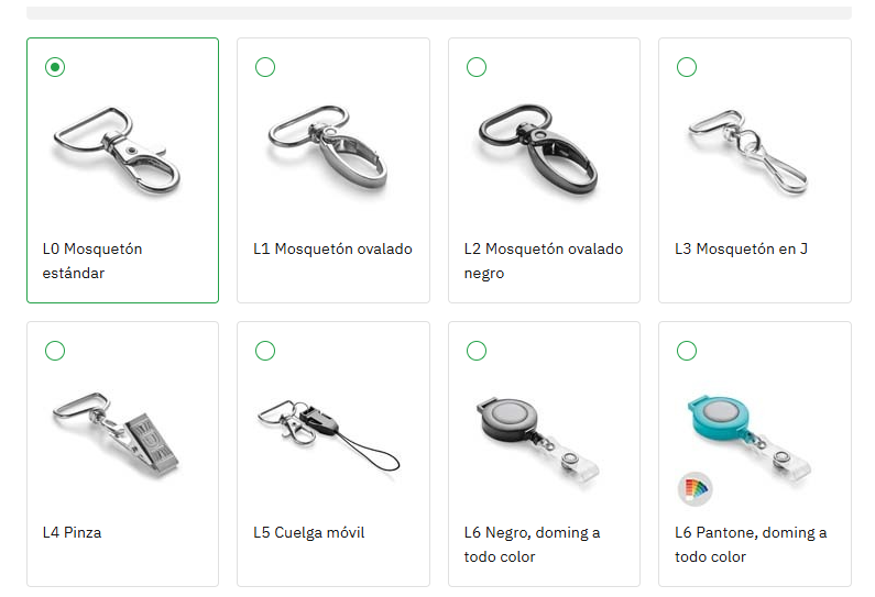 Cinta para acreditación de corcho personalizada para congresos