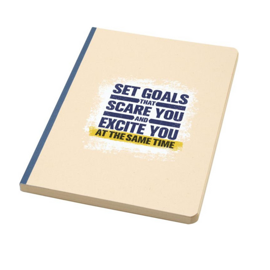 Libreta A5 ecológica personalizable con logotipo de empresa