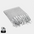 Manta Sostenible de Poliéster RPET con Tacto de Mohair para Personalizar Especial Invierno Comfy 300 g/m²