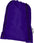 Mochila Sostenible de Cuerdas de rPET Reciclado para Personalizar en Vivos Colores con Autocierre y Distintivo ECO Especial Eventos Oriole