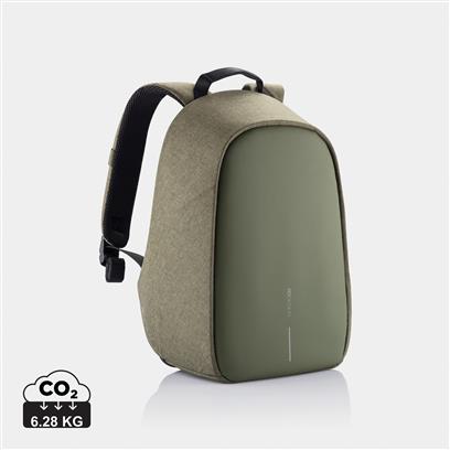 Mochila Antirrobo Ecologica de rPET Reciclado con Trazador AWARE y Bolsillos para PC y Tablet Bobby Hero Small