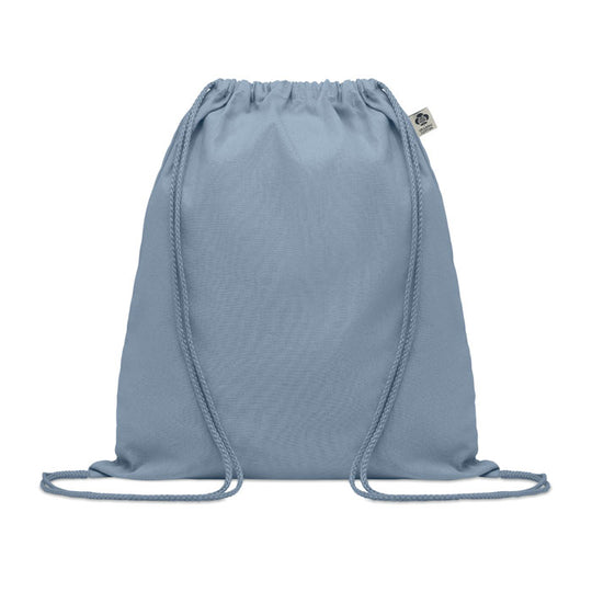 Mochila de cuerdas ecológica de algodón orgánico personalizada para casetas y peñas en ferias populares